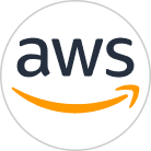 شعار AWS من Amazon.